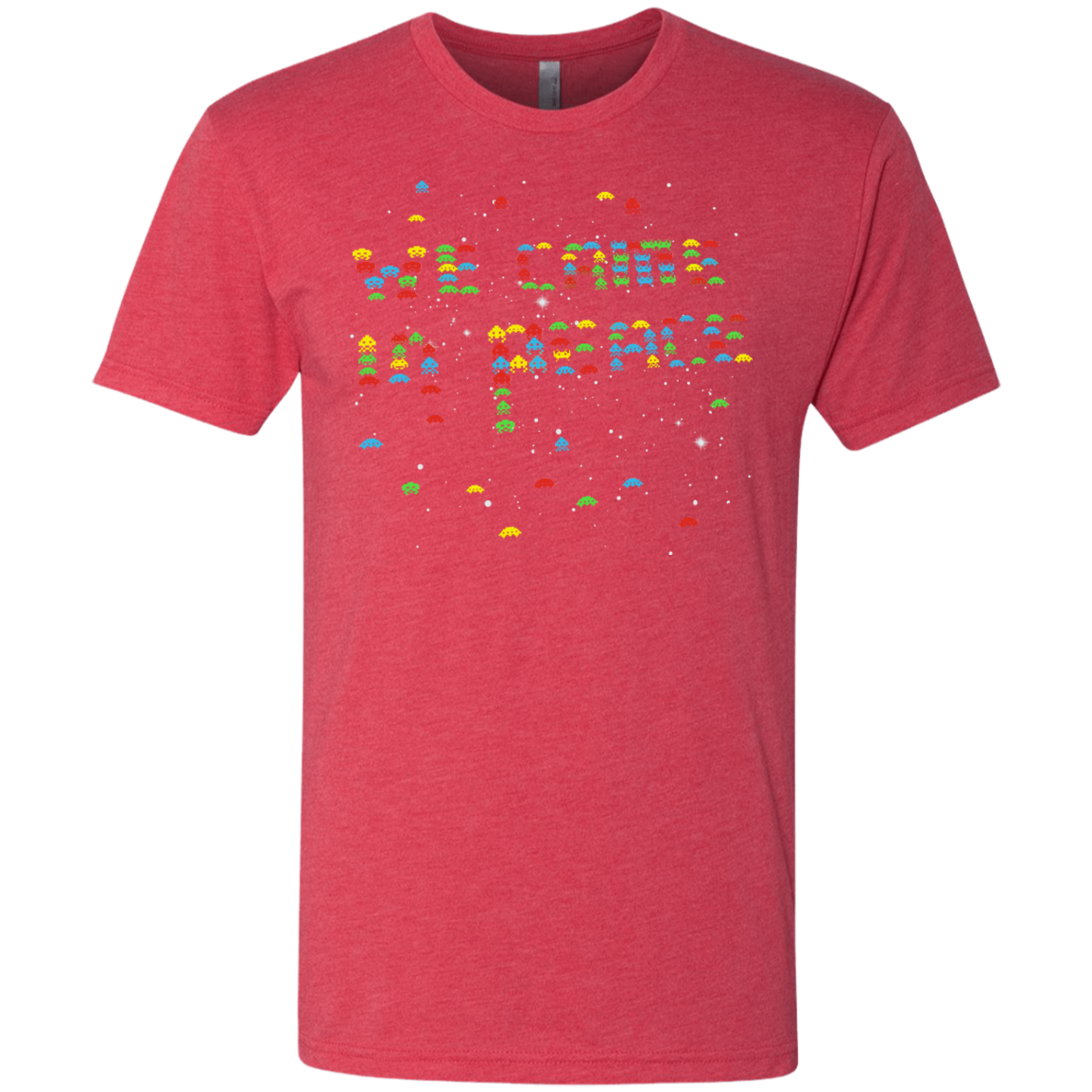 We came in peace Men's Triblend T-Shirt