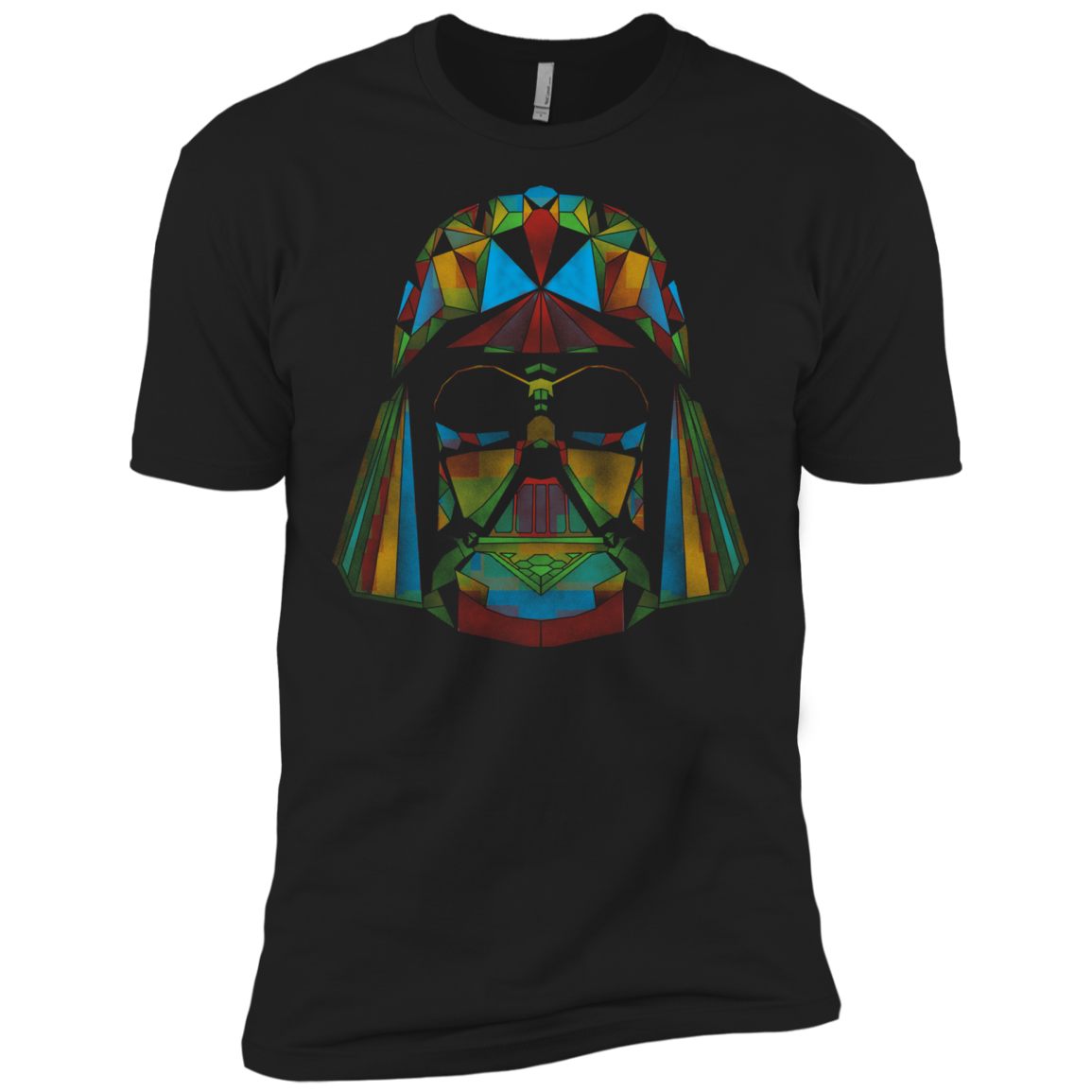 Kharmazero dark side of the polygons on black Men's Premium T-Shirt