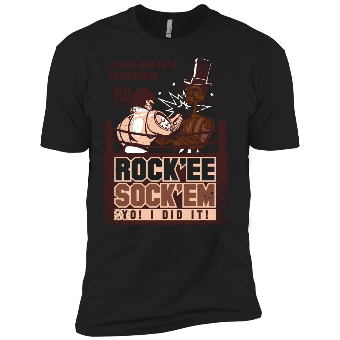 Rockee Sockem Men's Premium T-Shirt