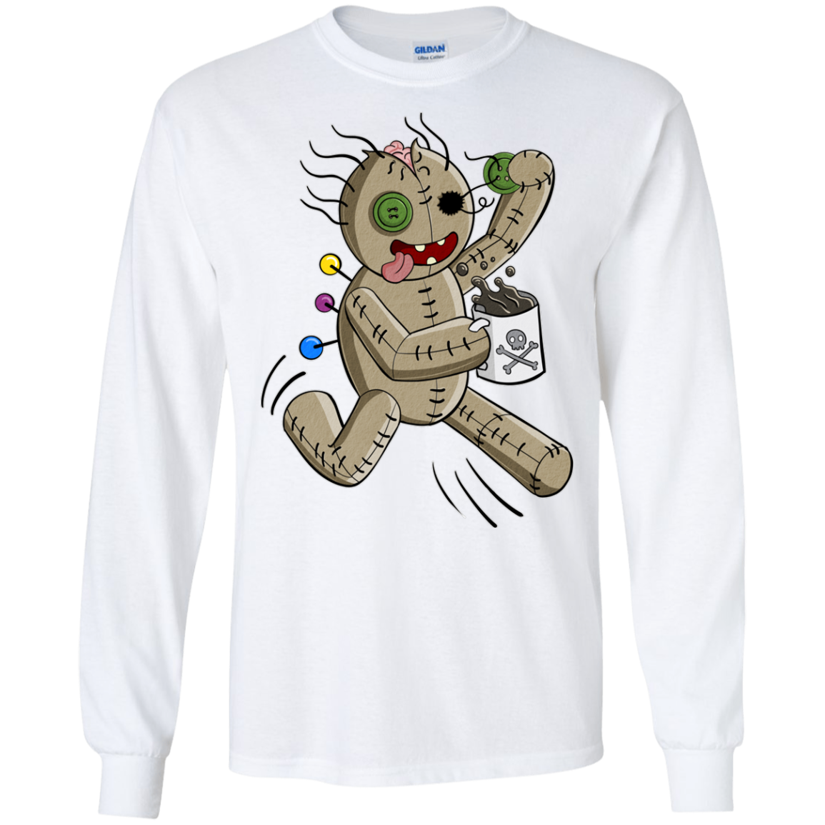 Voodoo Coffee Runner Long Sleeve T-Shirt