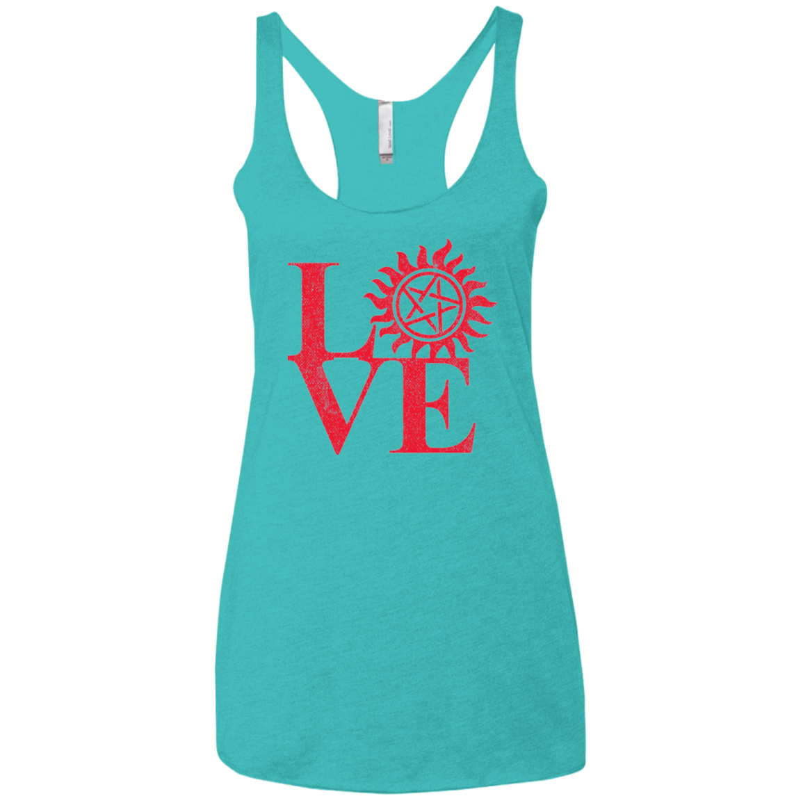 Love Hunting Women's Triblend Racerback Tank