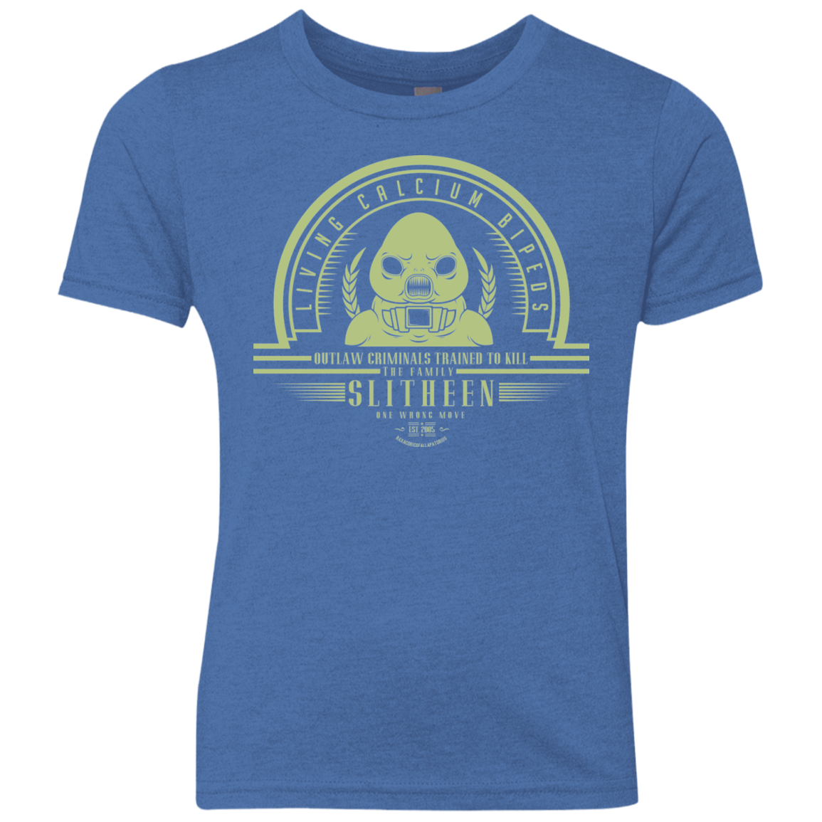 Who Villains Slitheen Youth Triblend T-Shirt