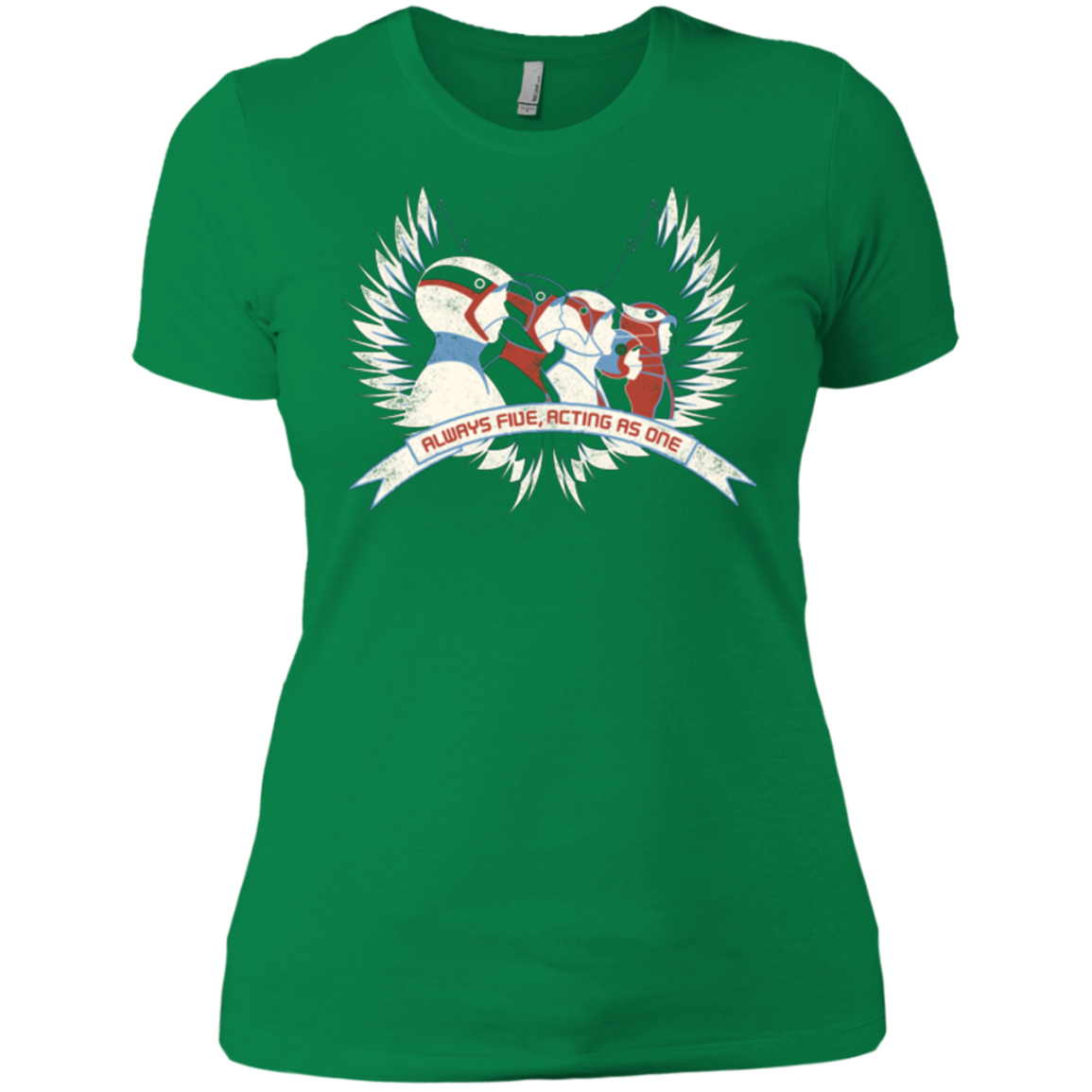 Always Five Acting As One Women's Premium T-Shirt