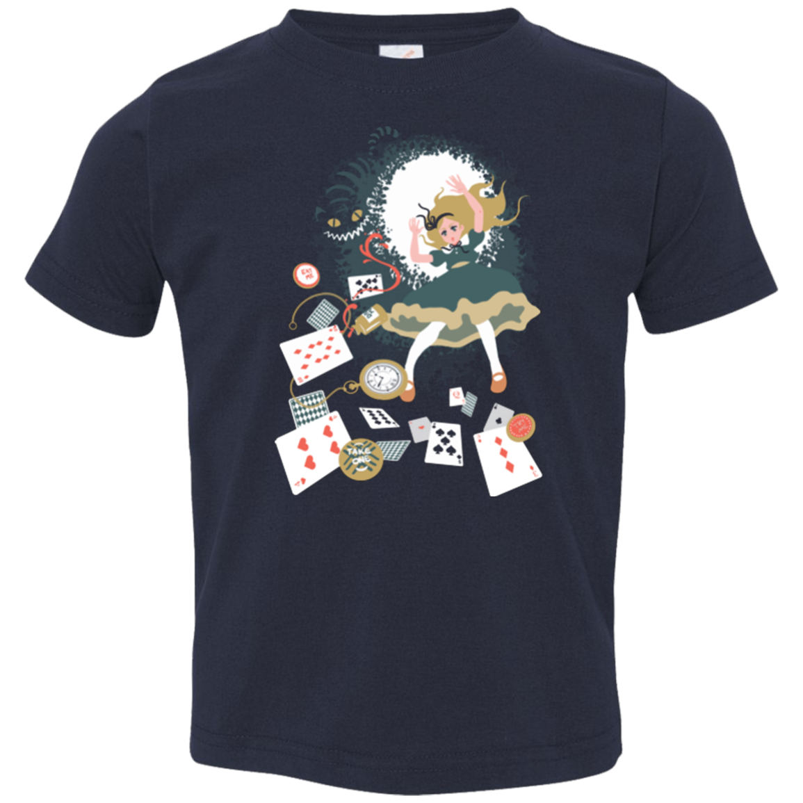 Down the rabbit hole Toddler Premium T-Shirt