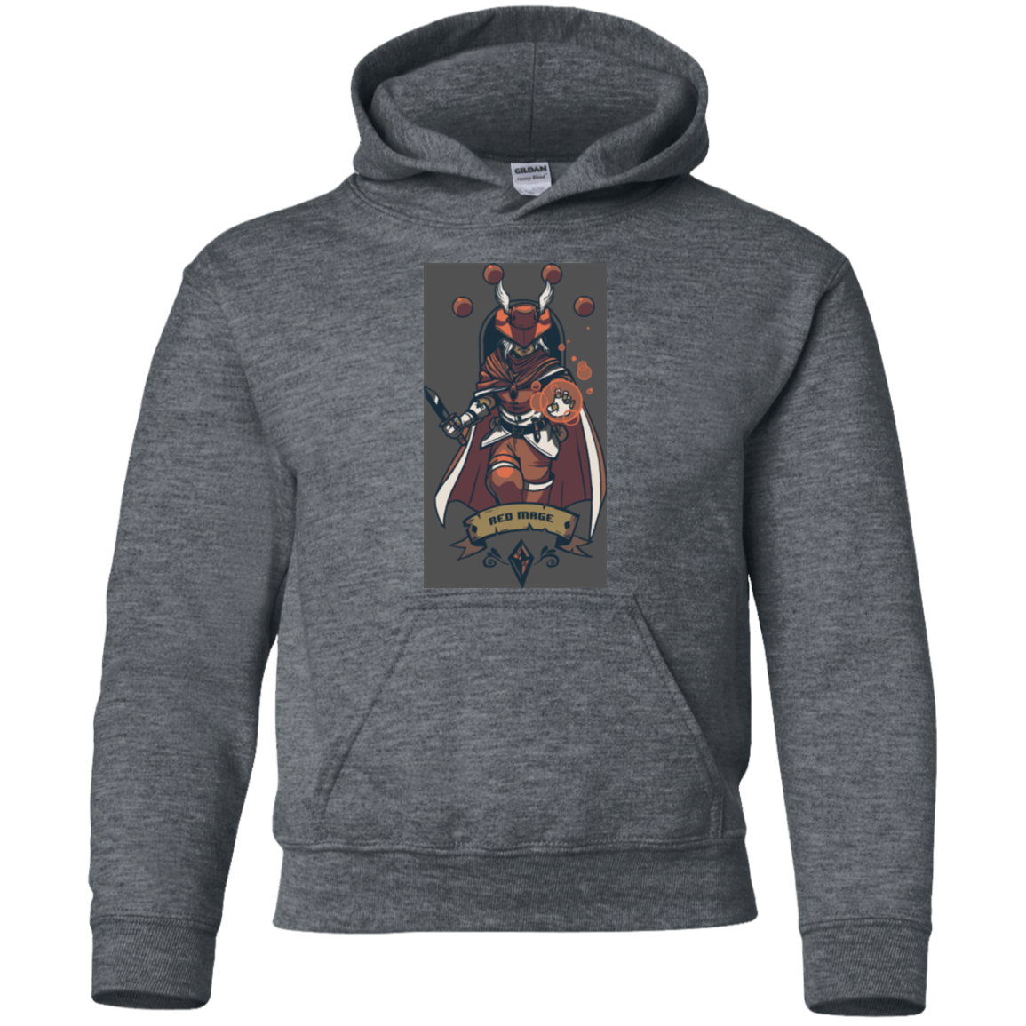 Red Mage Youth Hoodie