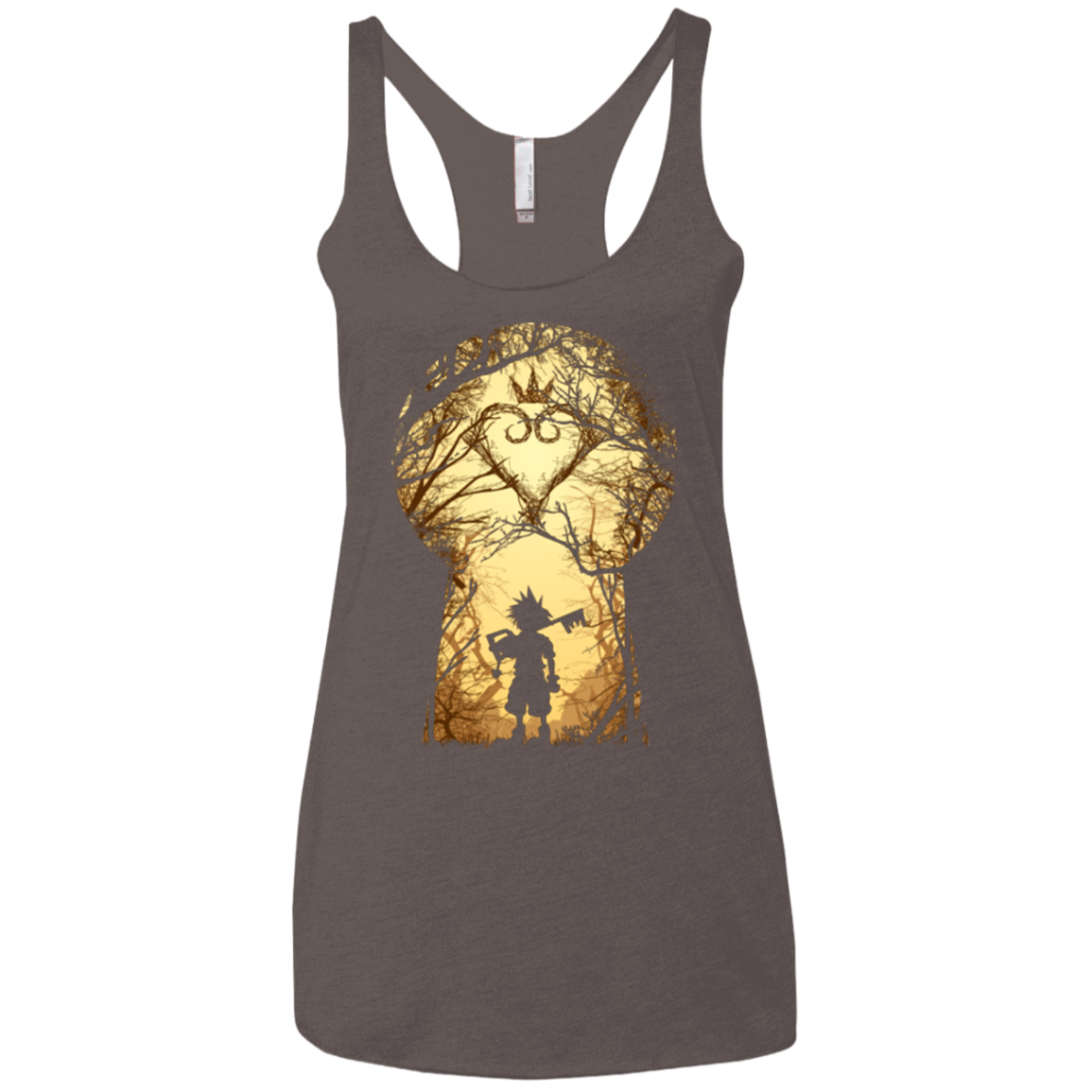 My Kingdom Women's Triblend Racerback Tank