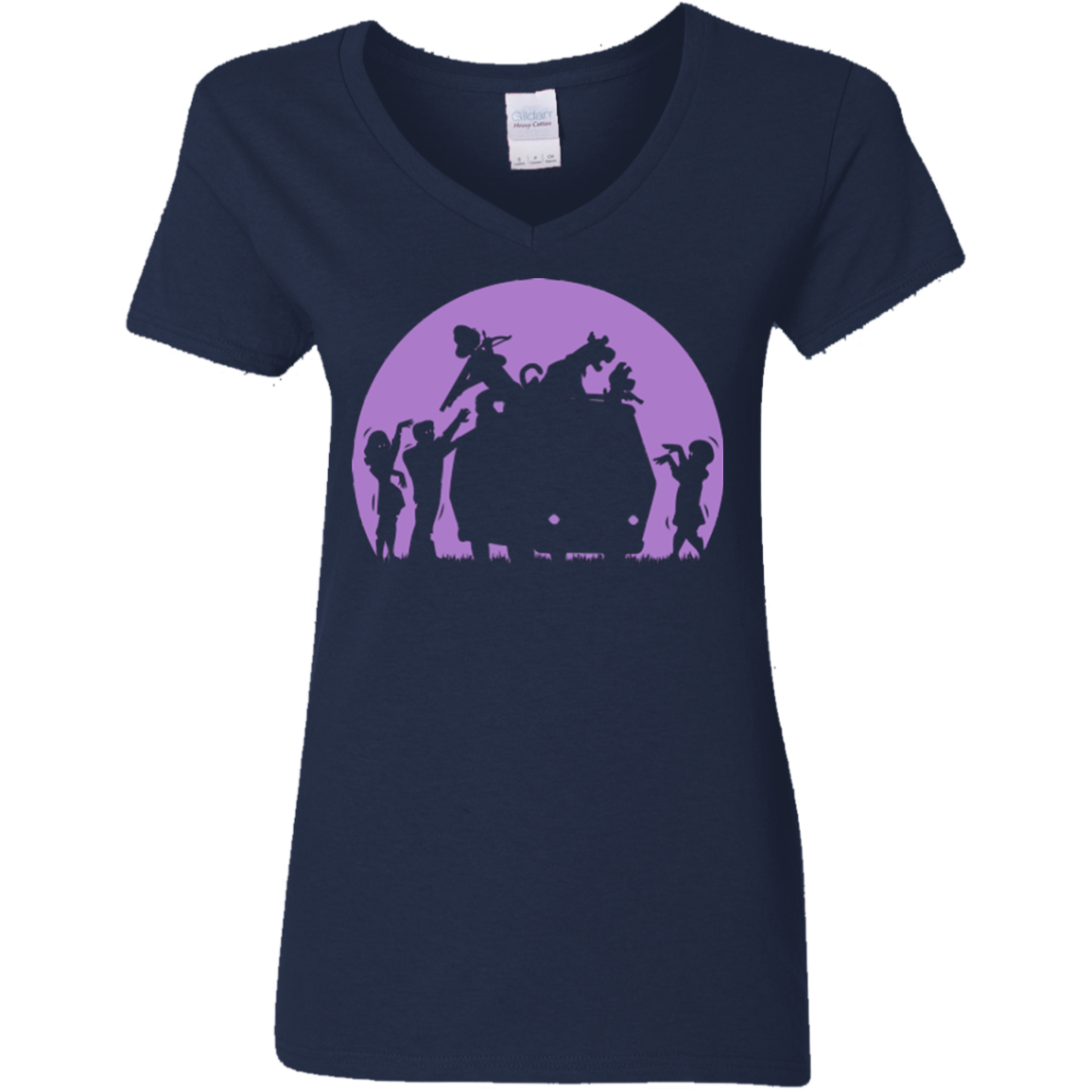 Zoinks They're Zombies Women's V-Neck T-Shirt