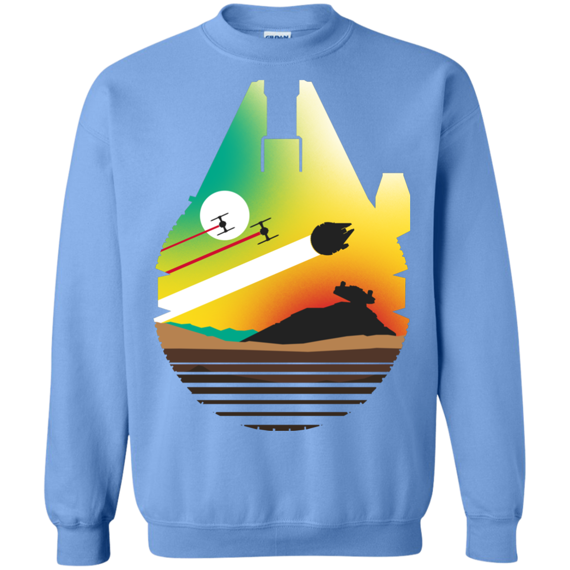 Escape from Desert Planet Crewneck Sweatshirt