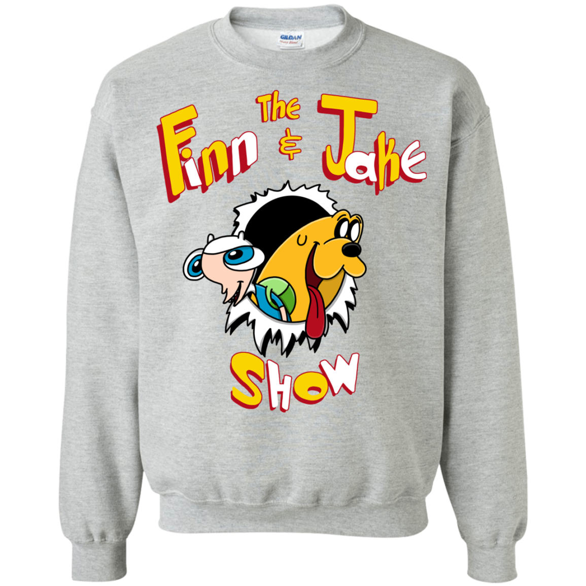 The Finn and Jake Show Crewneck Sweatshirt