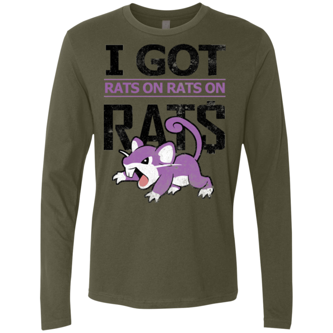 Rats on rats on rats Men's Premium Long Sleeve