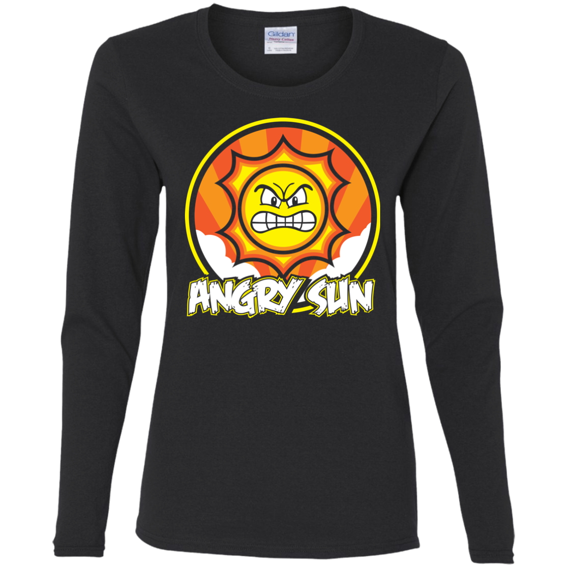 Angry Sun Women's Long Sleeve T-Shirt