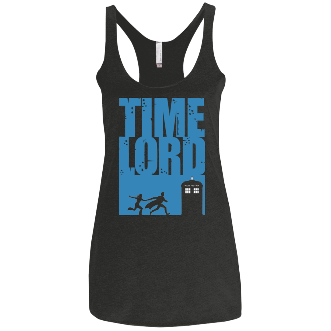 Time Lord Allons-y! Women's Triblend Racerback Tank