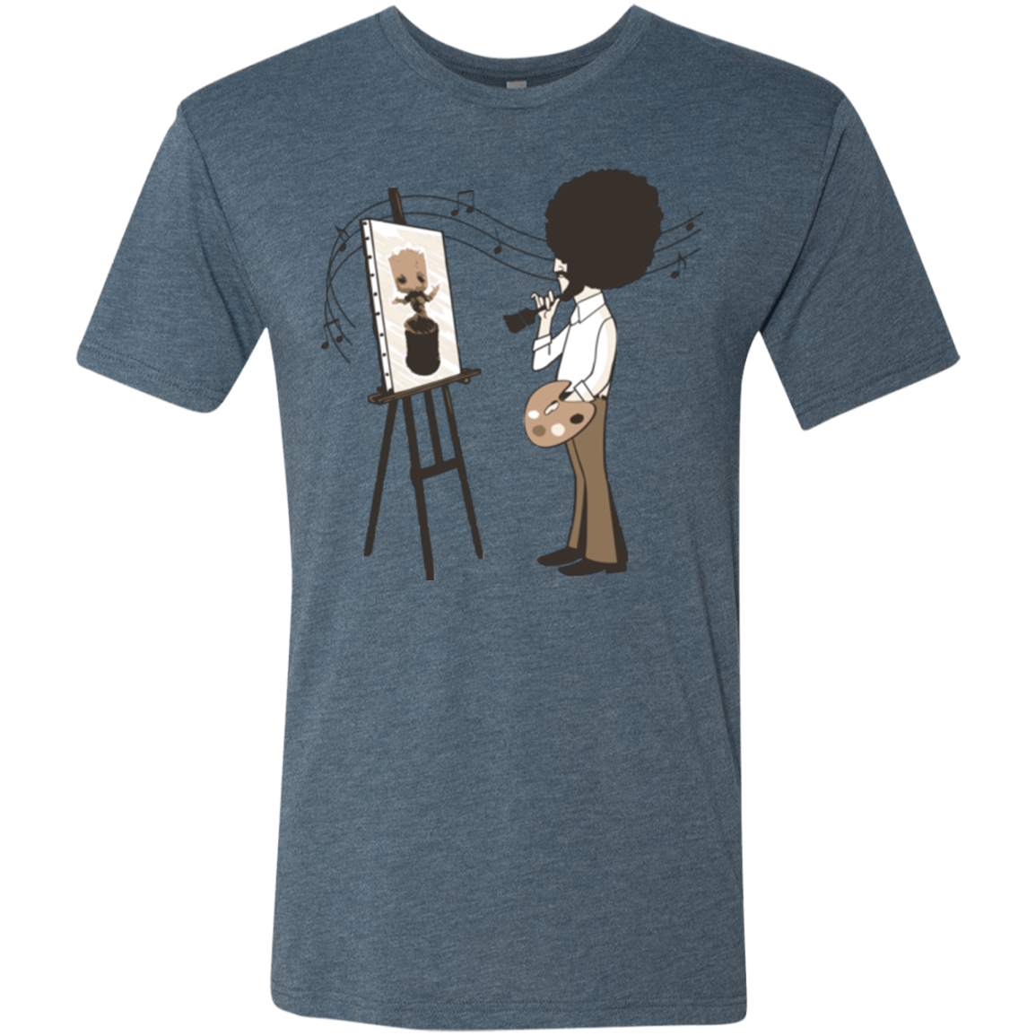 Happy Little Tree Men's Triblend T-Shirt