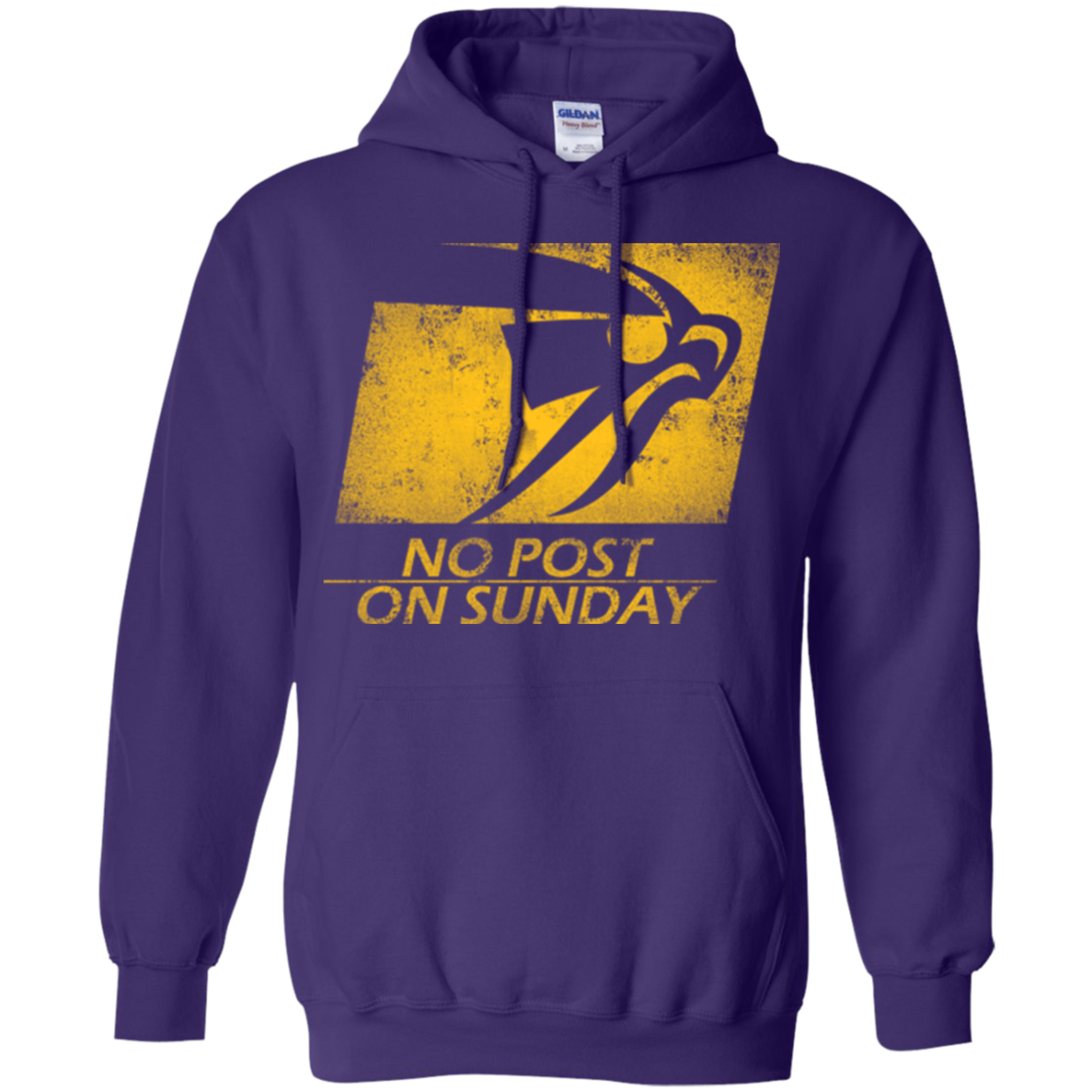 No Post On Sunday Pullover Hoodie