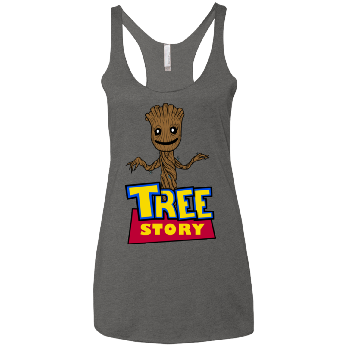 TREE STORY Women's Triblend Racerback Tank