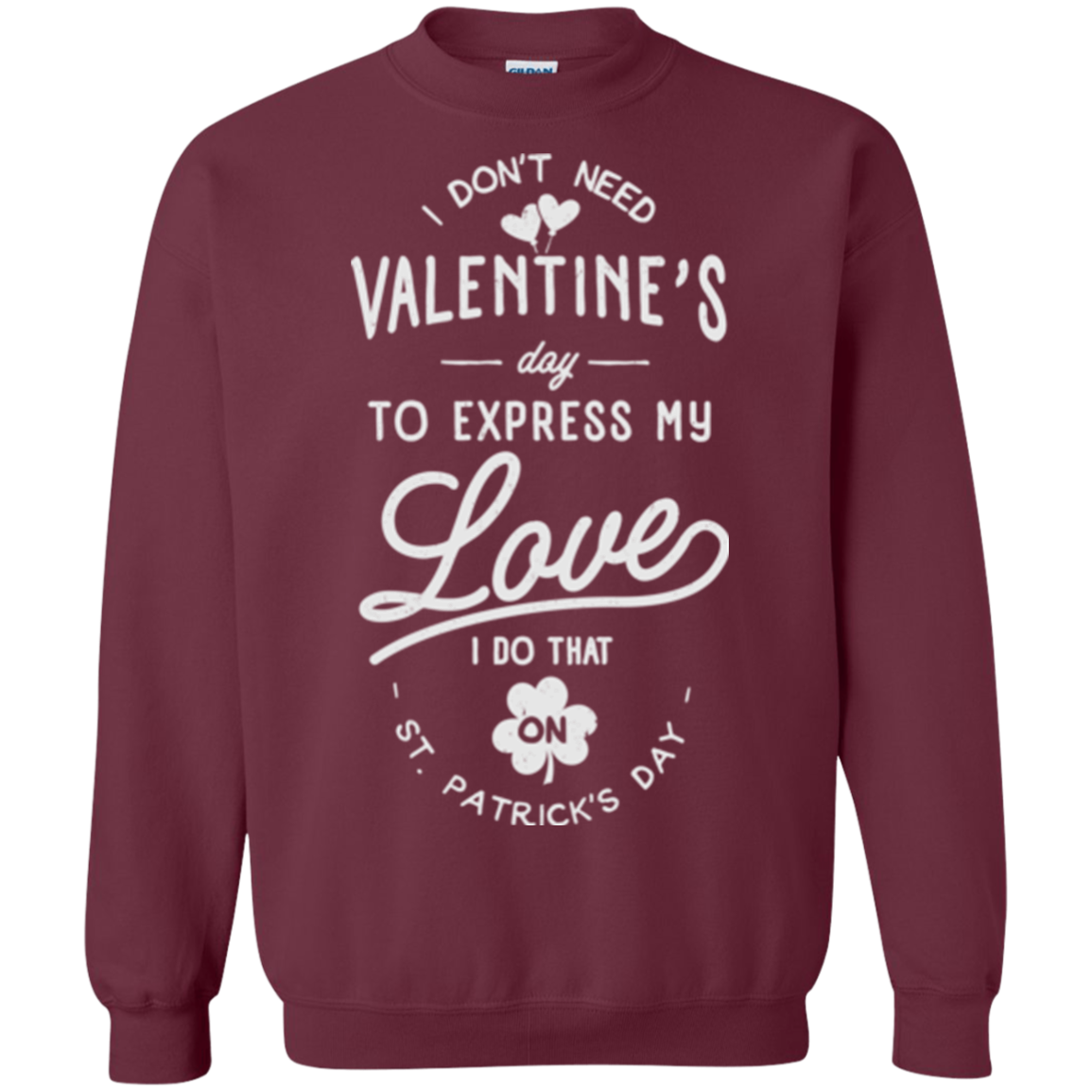 Valentine's Day Crewneck Sweatshirt