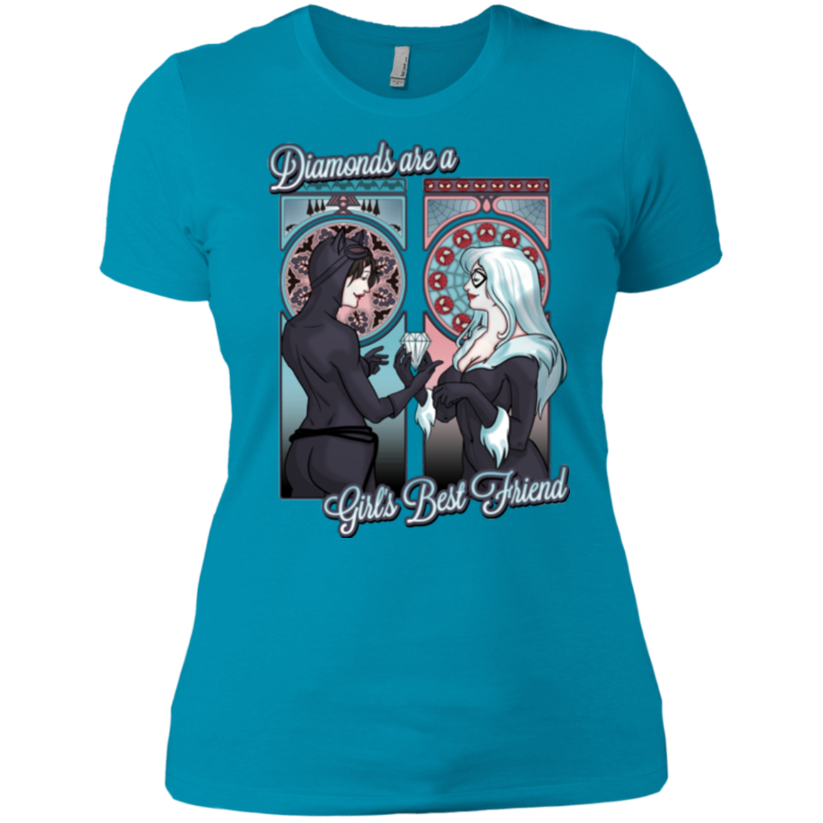Diamonds are a Girl's Best Friend Women's Premium T-Shirt