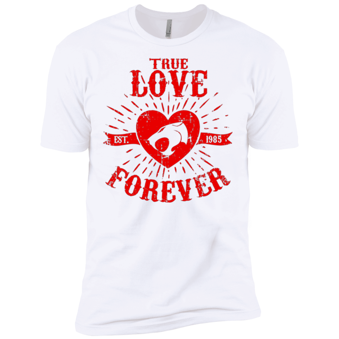 True Love Forever Thunder Men's Premium T-Shirt