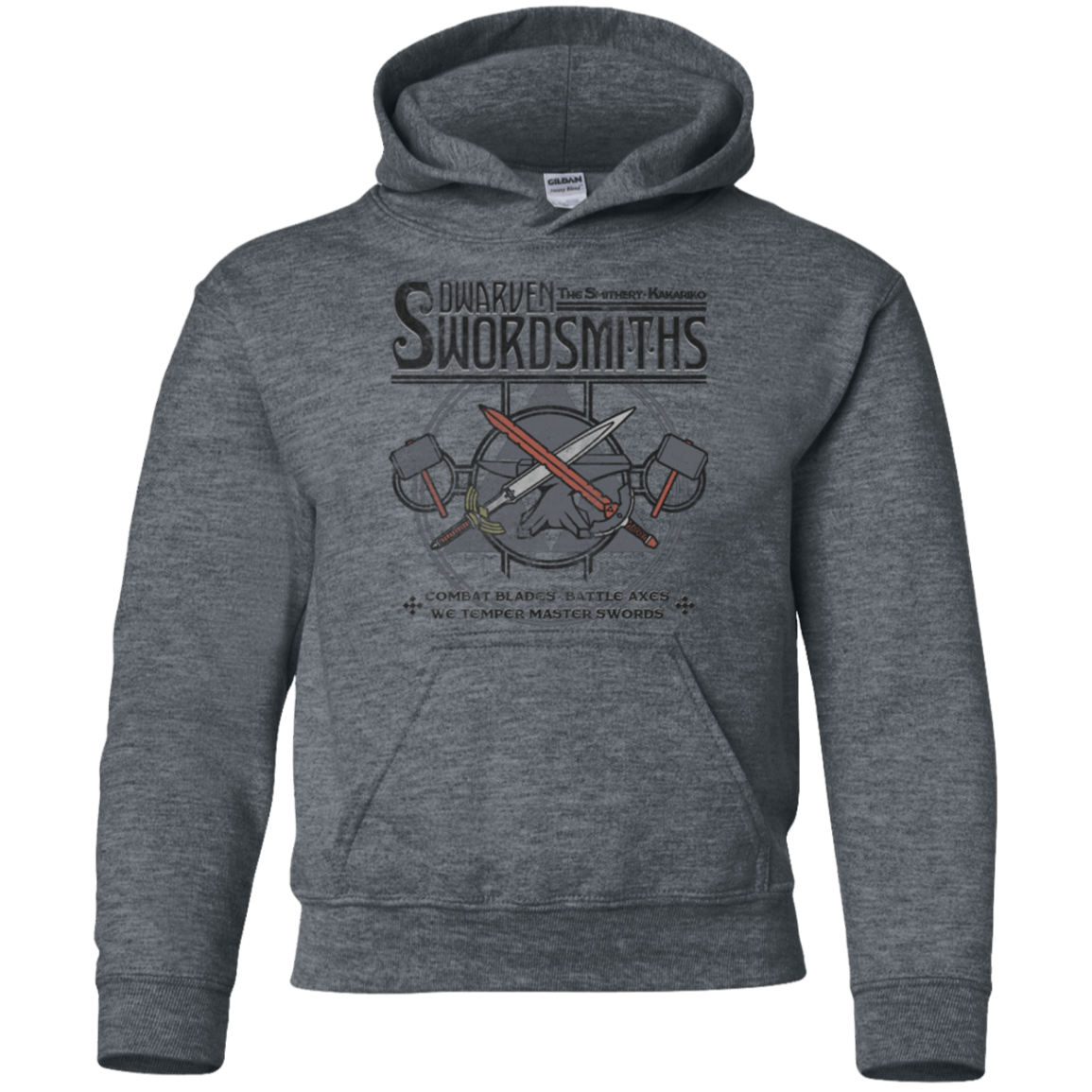 Dwarven Swordsmiths Youth Hoodie