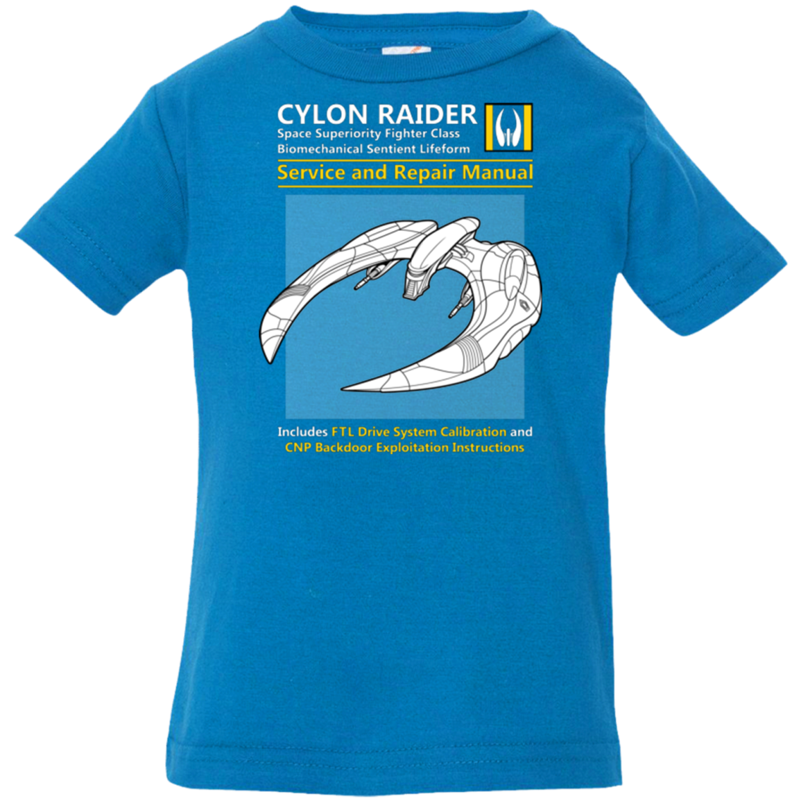 CYLON RAIDER SERVICE & REPAIR MANUAL Infant Premium T-Shirt