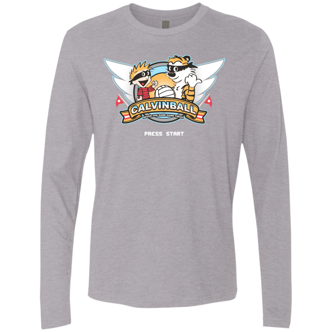 Calvinball Video Game Men's Premium Long Sleeve