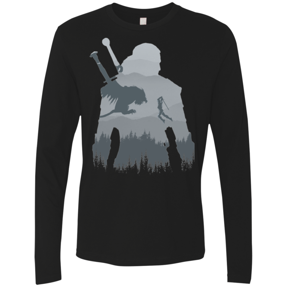 Wild silhouette Men's Premium Long Sleeve
