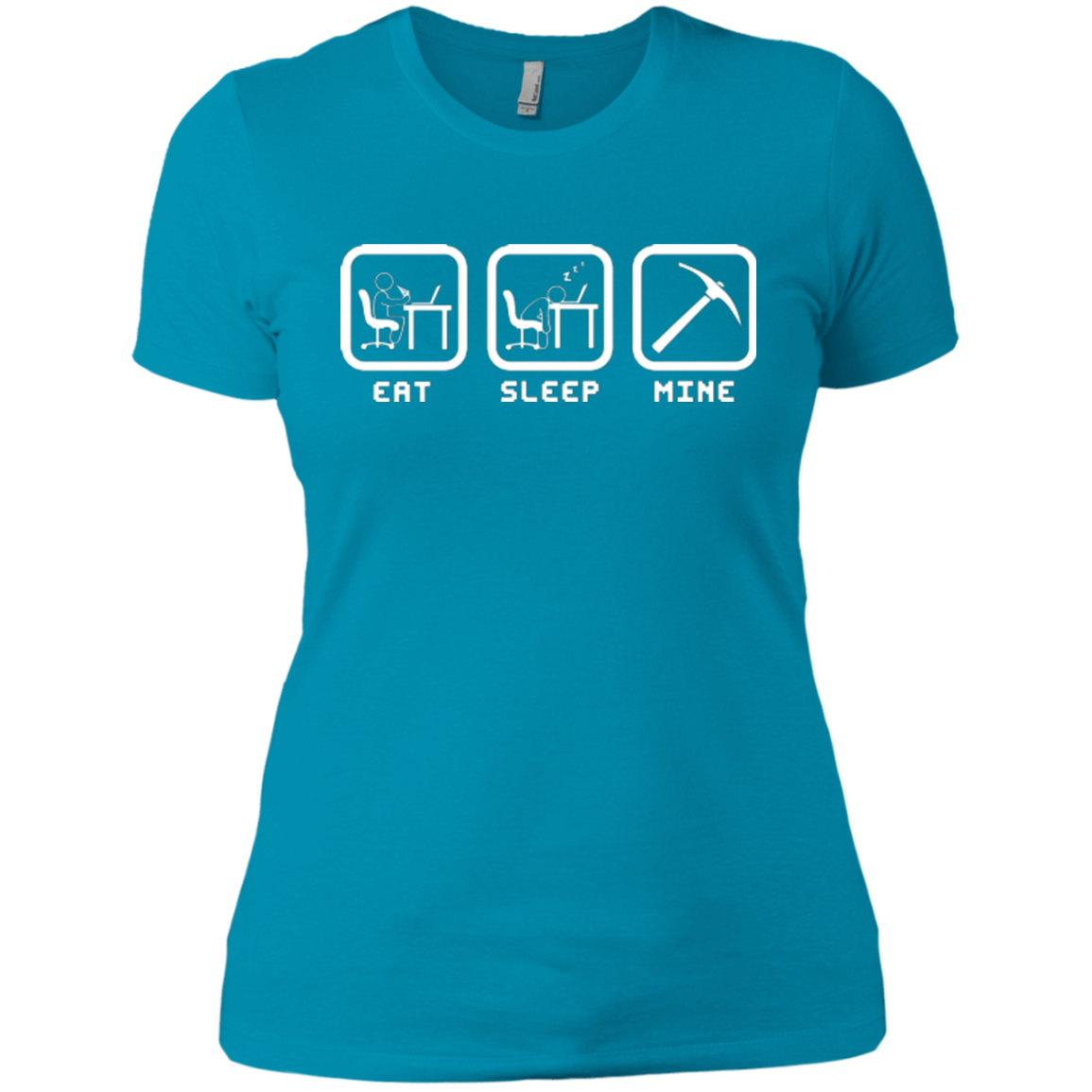 Eat Sleep Mine Women's Premium T-Shirt