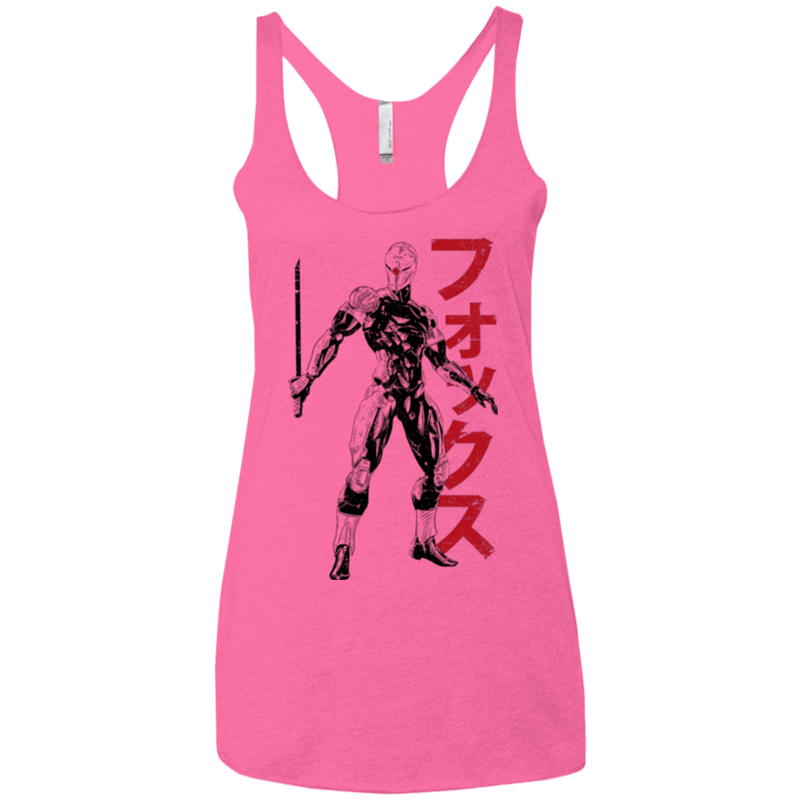 Gray Fox Women's Triblend Racerback Tank