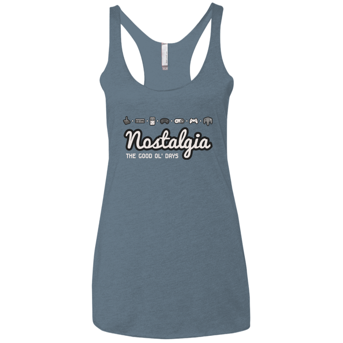 Nostalgia Women's Triblend Racerback Tank