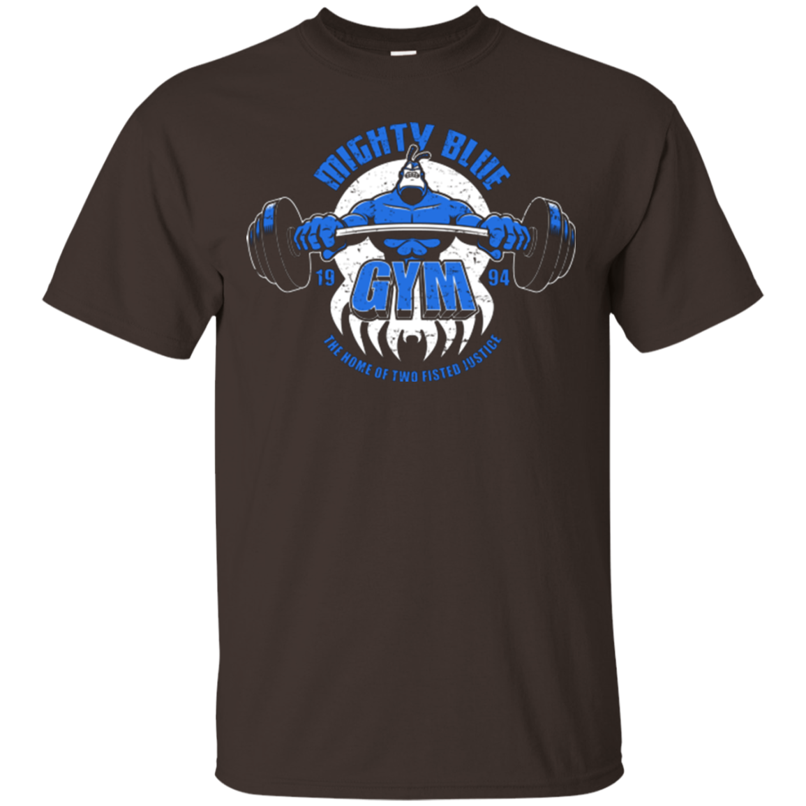 Mighty Blue Gym T-Shirt