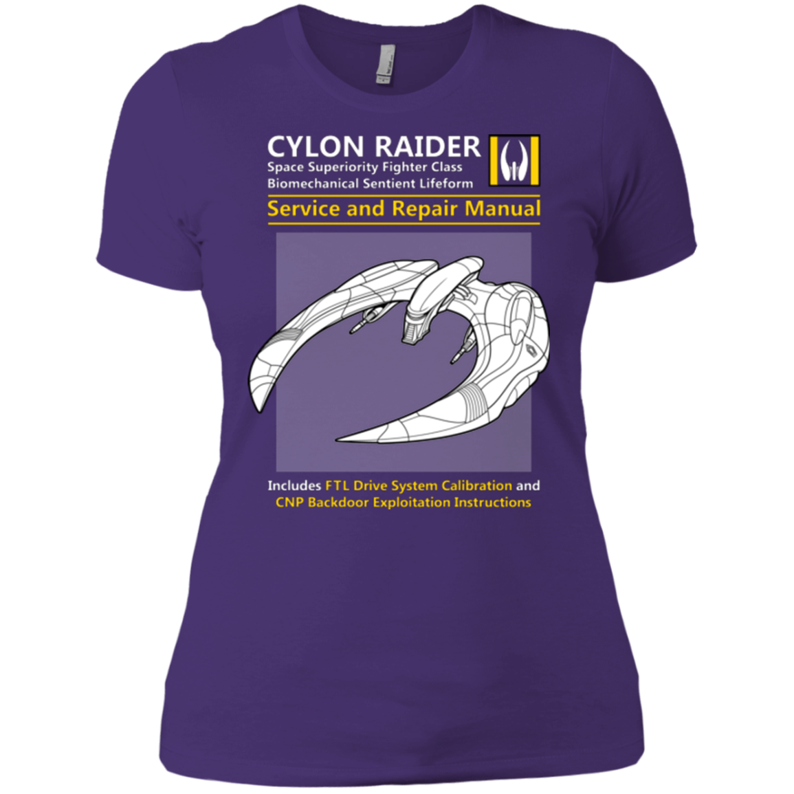 CYLON RAIDER SERVICE & REPAIR MANUAL Women's Premium T-Shirt