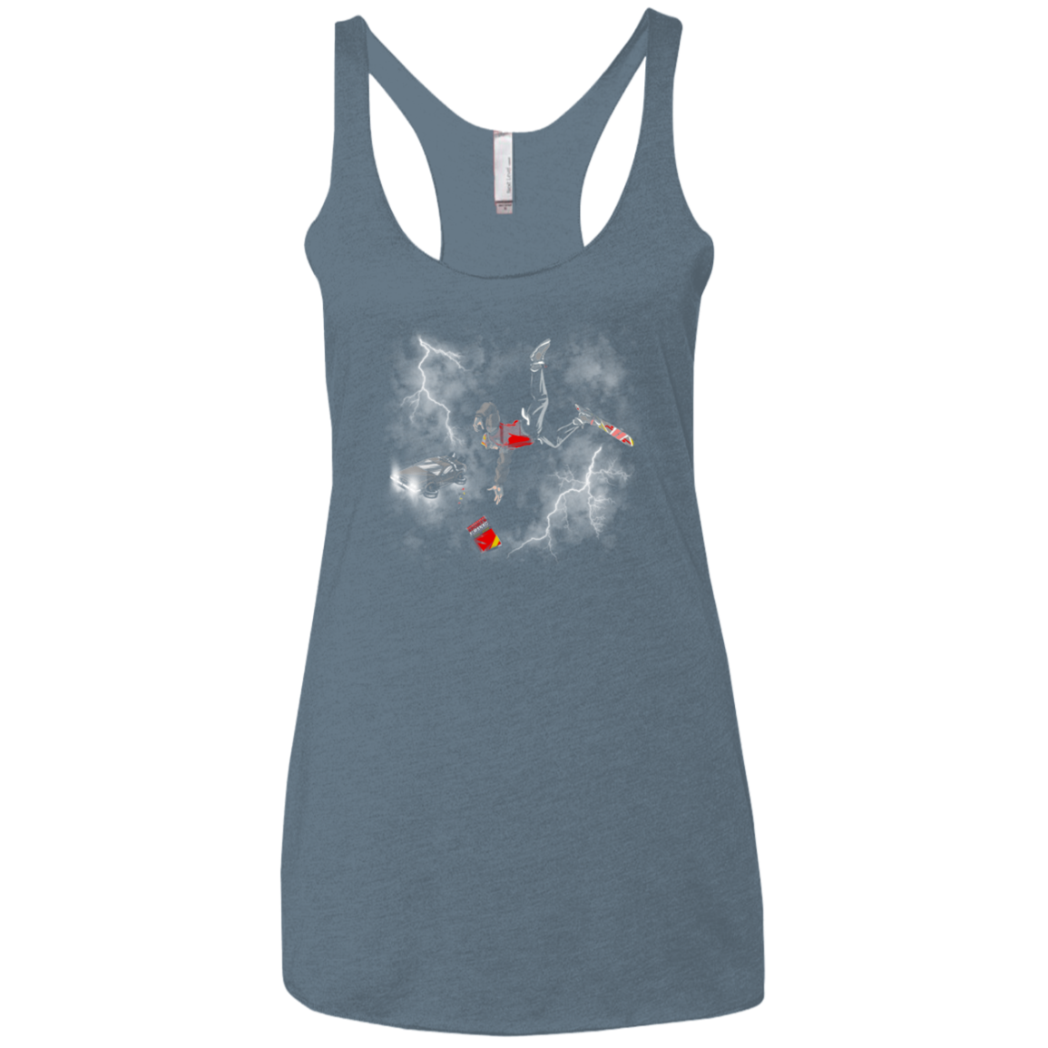 Get the almnanac wipe away the debt Women's Triblend Racerback Tank