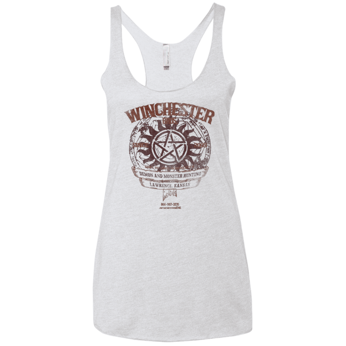 Winchester Bros Women's Triblend Racerback Tank