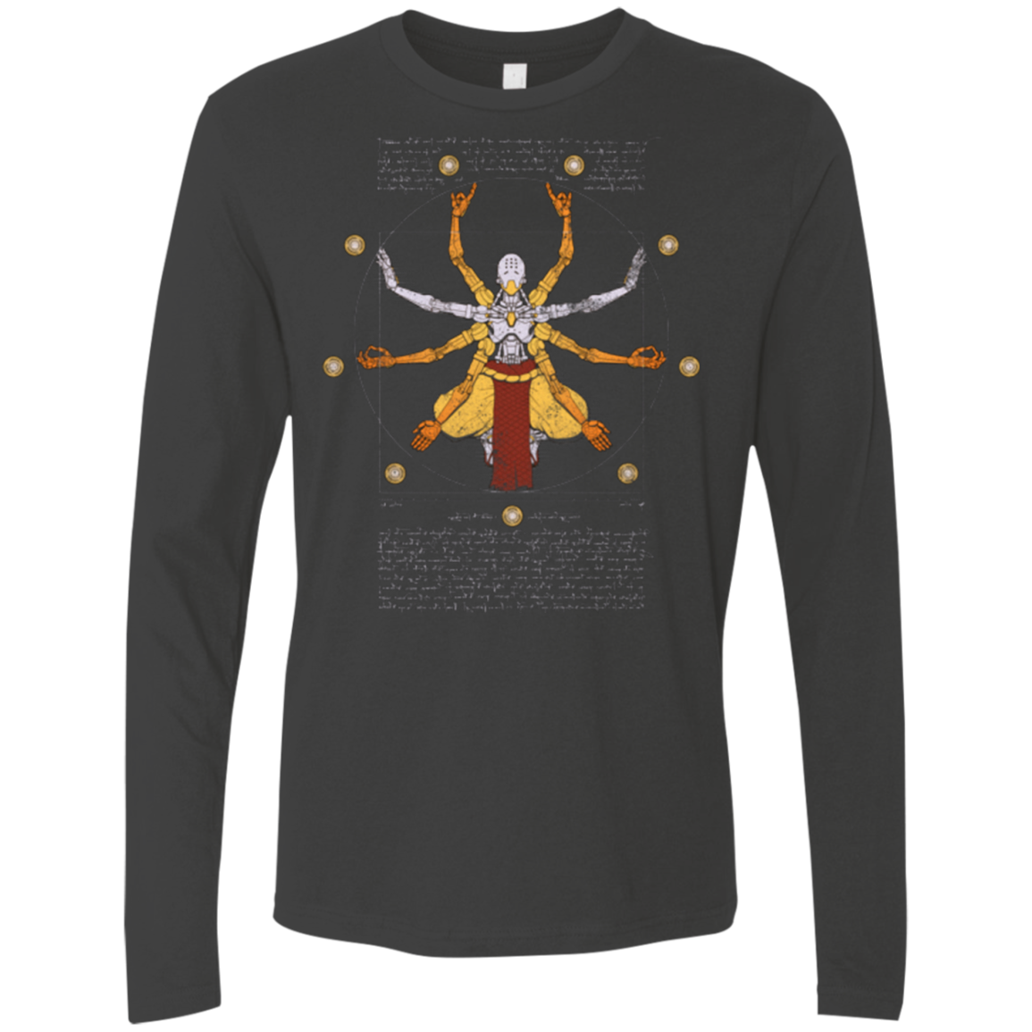 Vitruvian Omnic Men's Premium Long Sleeve