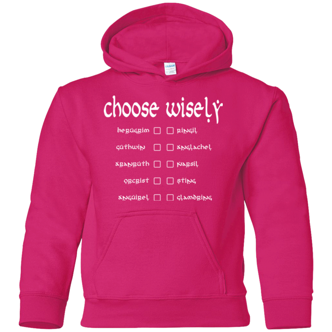 Choose wisely Youth Hoodie