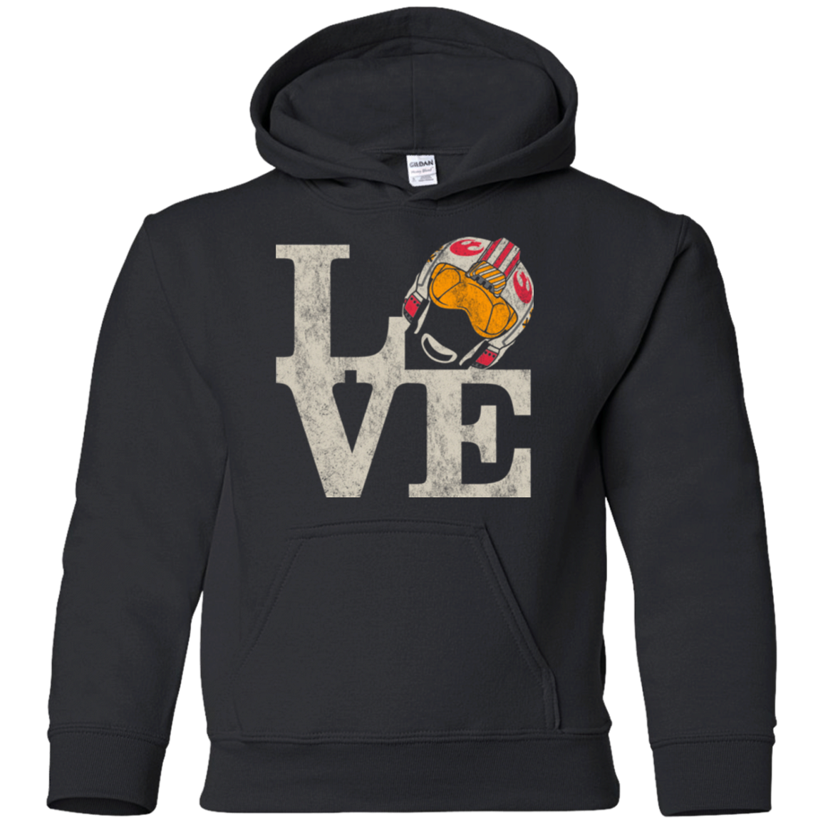 LOVE Rebel Pilot Youth Hoodie