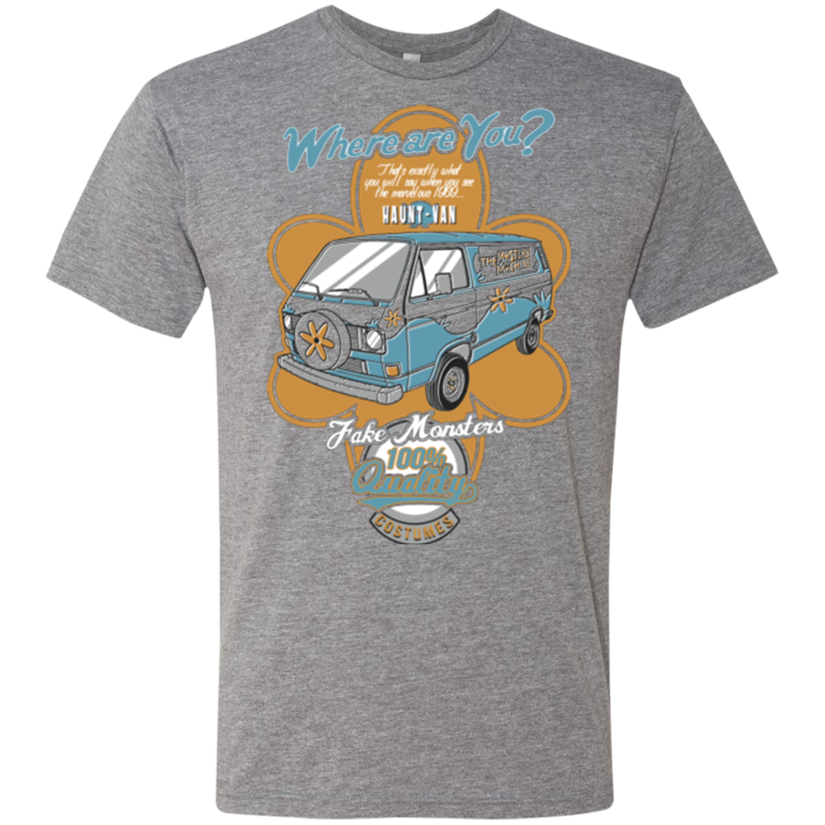 Haunt Van Men's Triblend T-Shirt