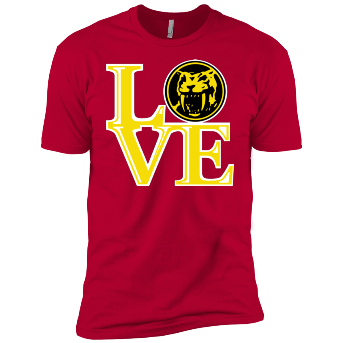 Yellow Ranger LOVE Boys Premium T-Shirt