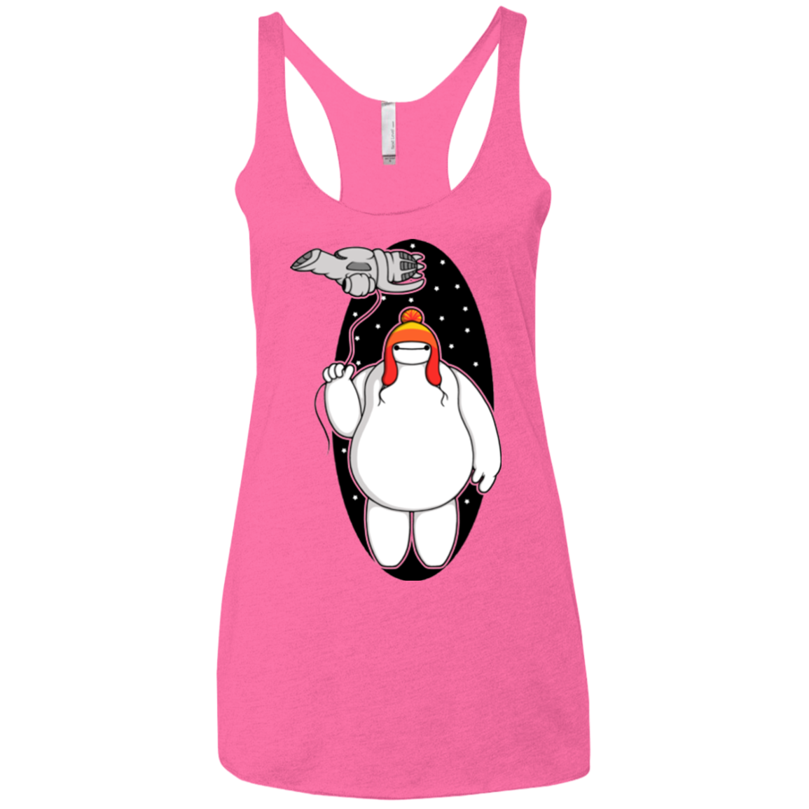 Big Damn Hero 6 Women's Triblend Racerback Tank