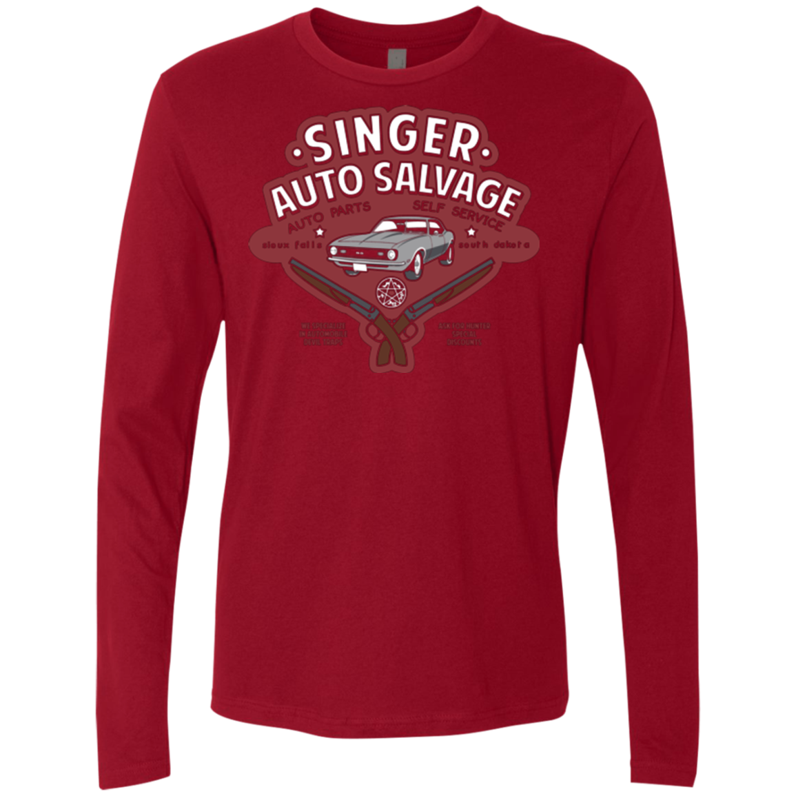 Singer Auto Salvage Men's Premium Long Sleeve