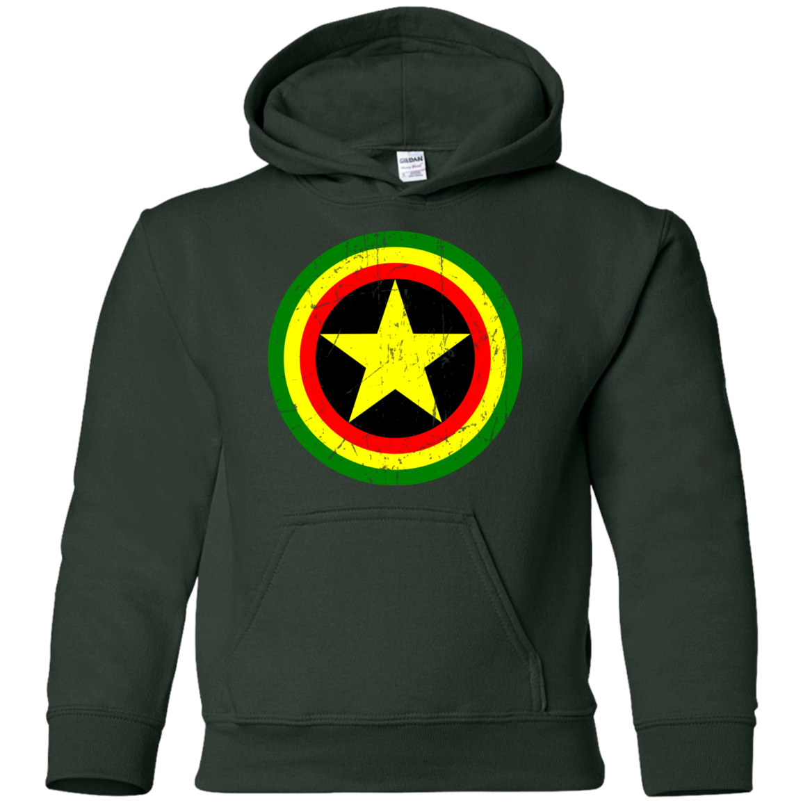 Captain Rasta Youth Hoodie
