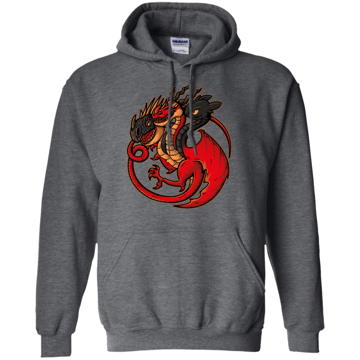 FIRE BLOOD AND TRAINING Pullover Hoodie