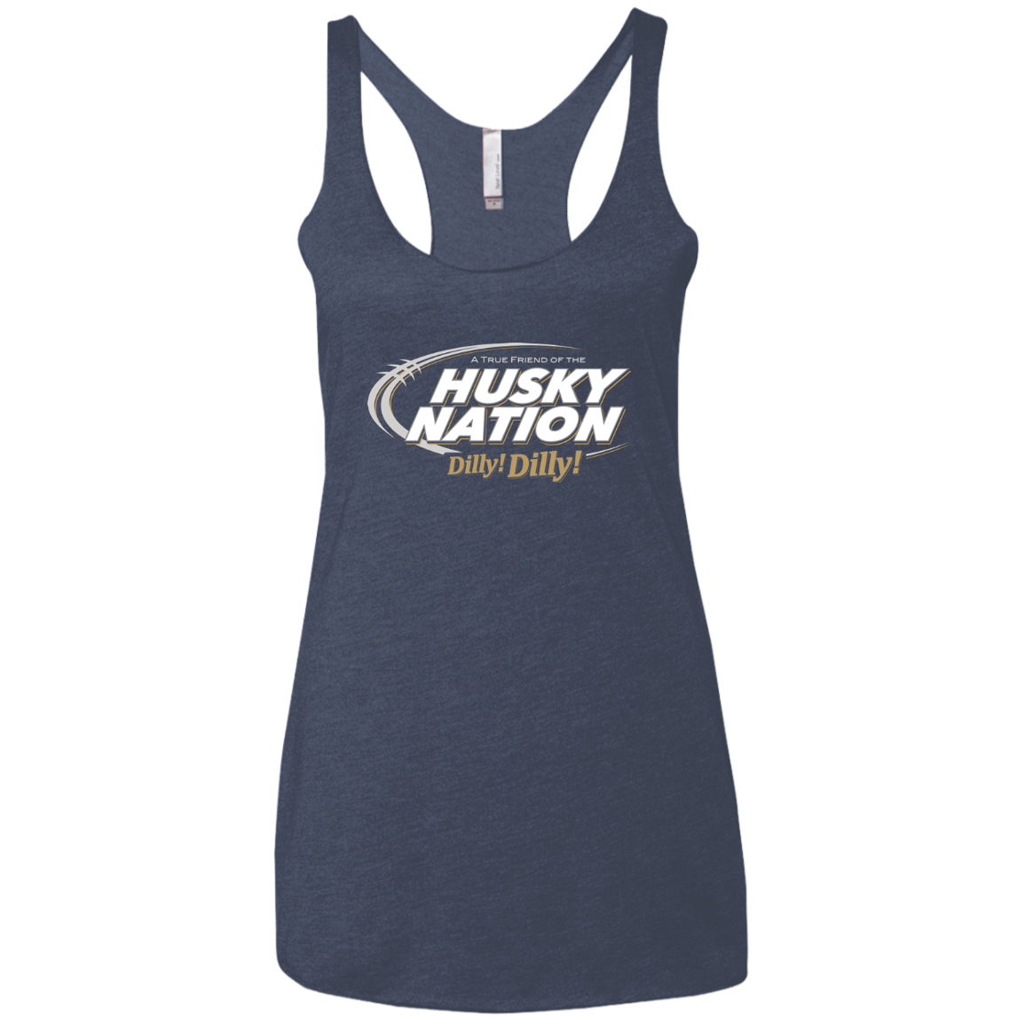 Washington Dilly Dilly Women's Triblend Racerback Tank