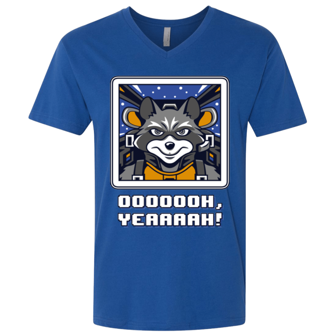 Star Raccoon Men's Premium V-Neck
