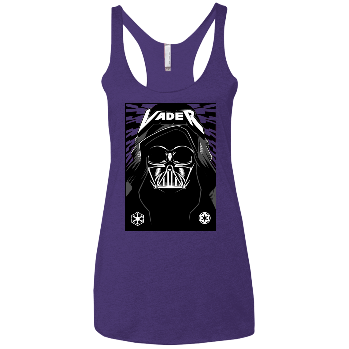Vader Rock Women's Triblend Racerback Tank