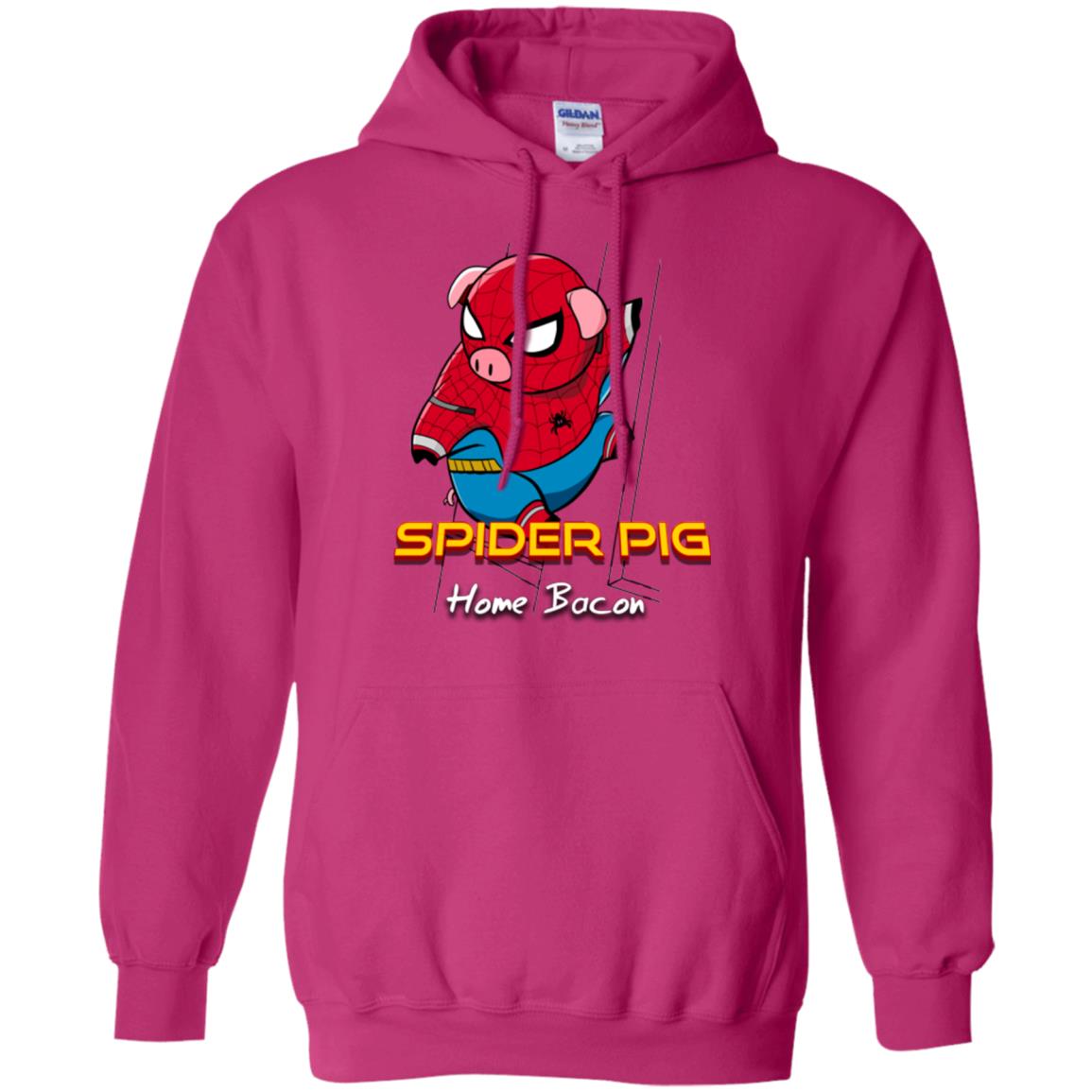 Spider Pig Build Line Pullover Hoodie