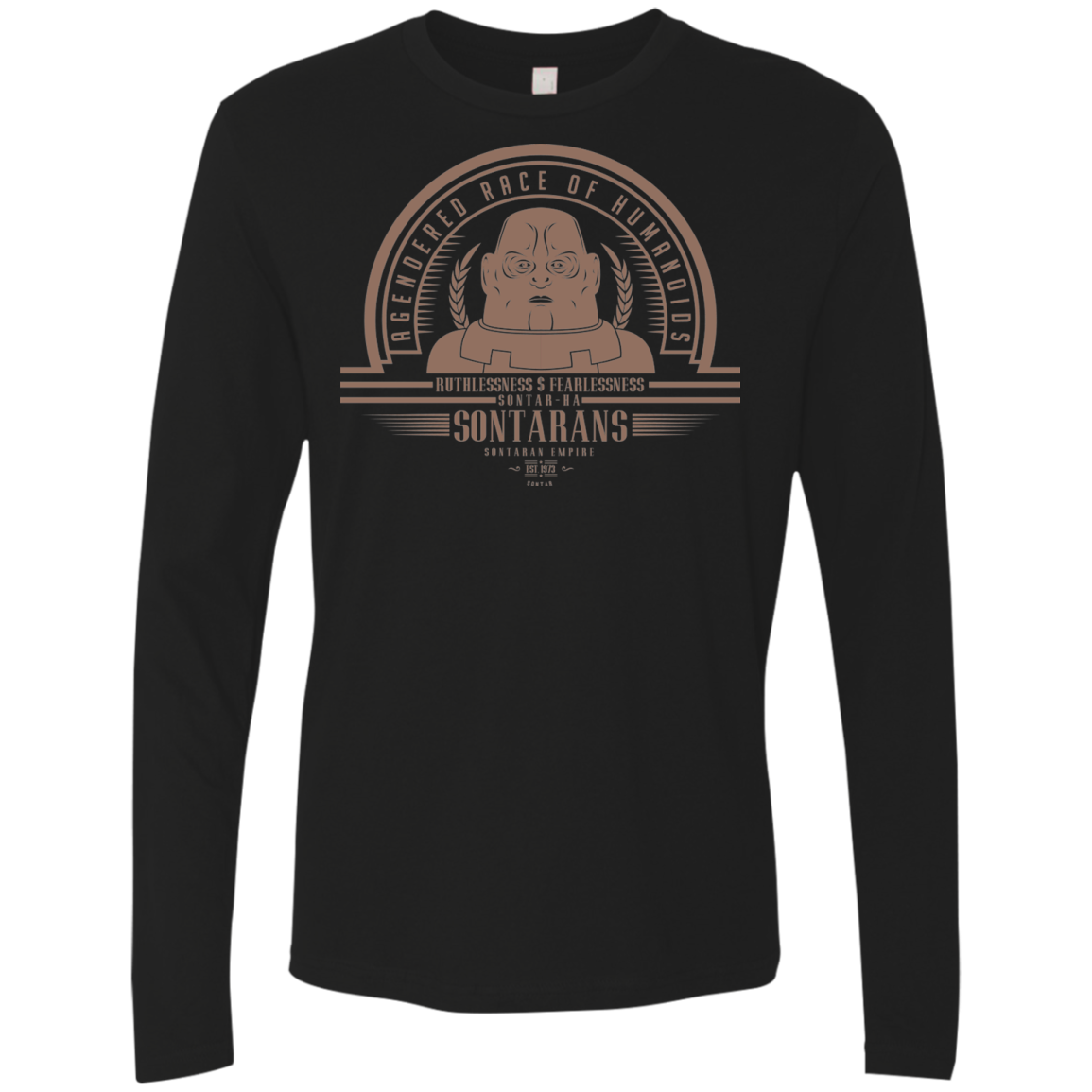Who Villains Sontarans Men's Premium Long Sleeve