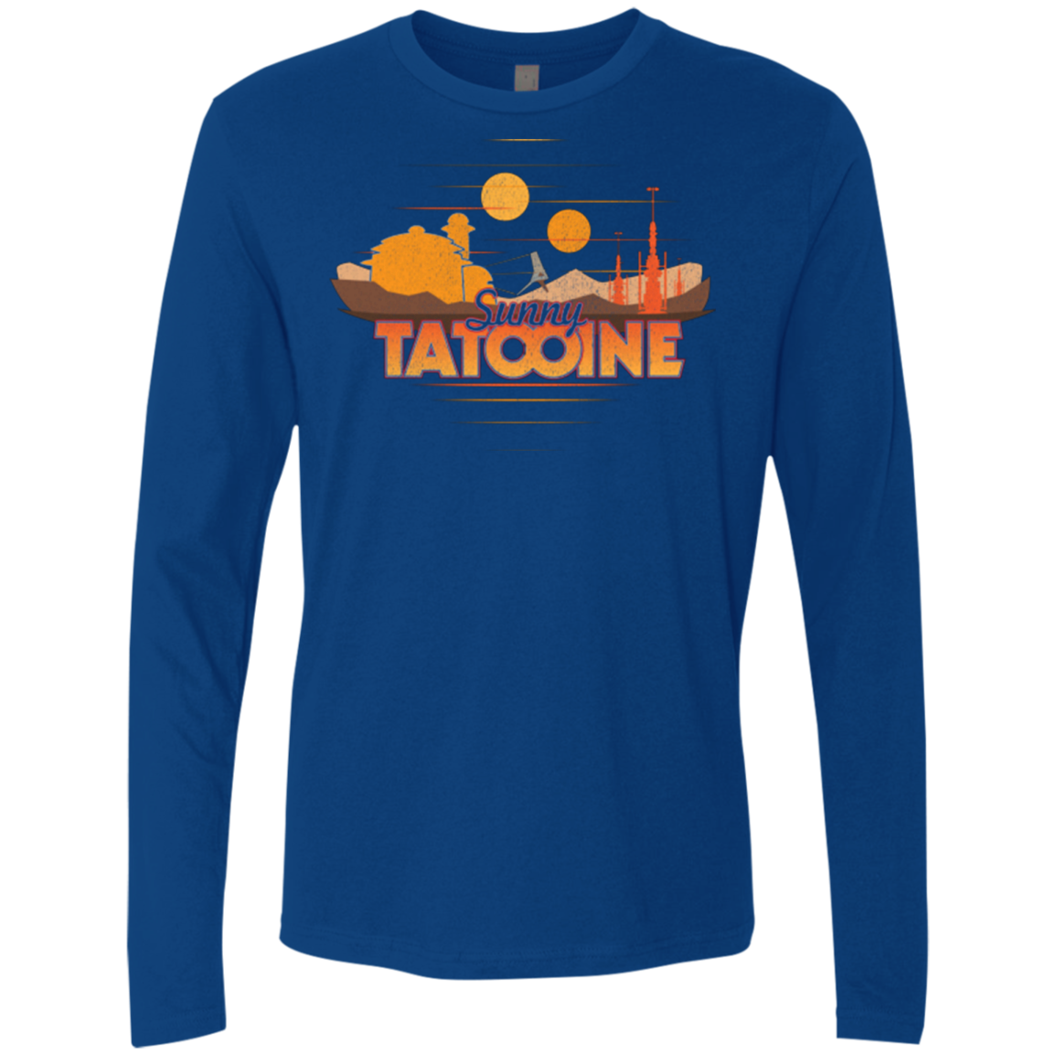Sunny Tatooine Men's Premium Long Sleeve