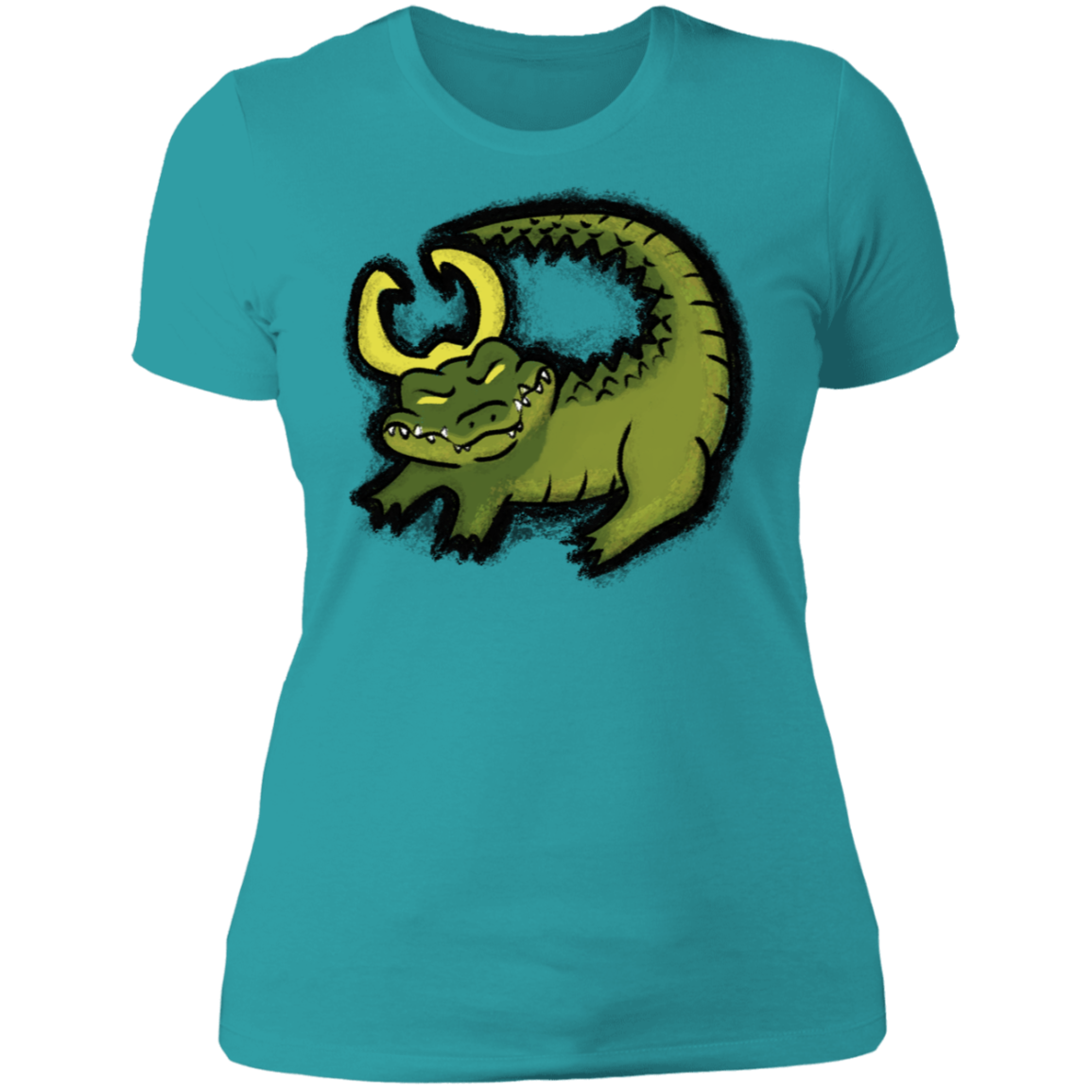 The King Alligator Women's Premium T-Shirt