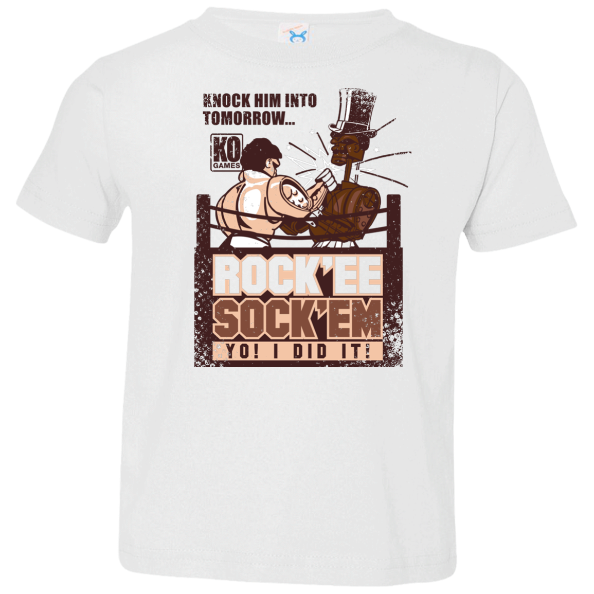 Rockee Sockem Toddler Premium T-Shirt